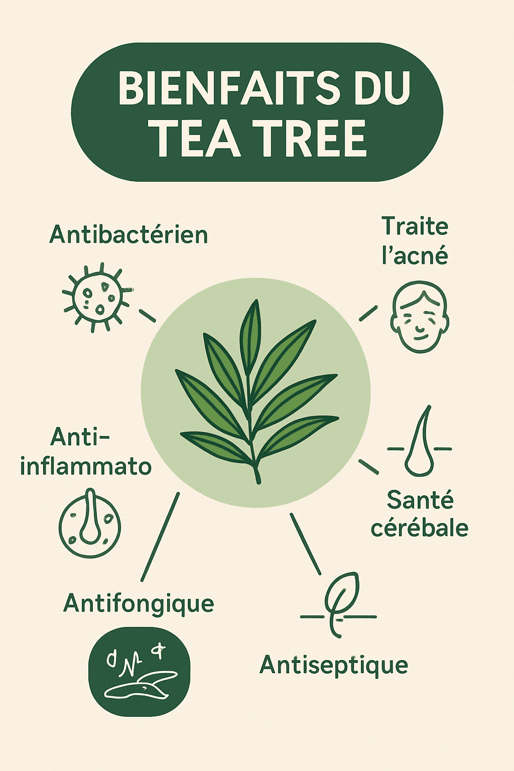 les bienfaits du tea tree