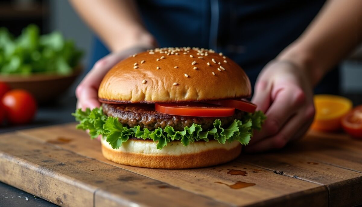 Burger maison impeccable : l'atout incontournable des fécules bio pour sublimer vos recettes Burger maison impeccable : l'atout incontournable des fécules bio pour sublimer vos recettes