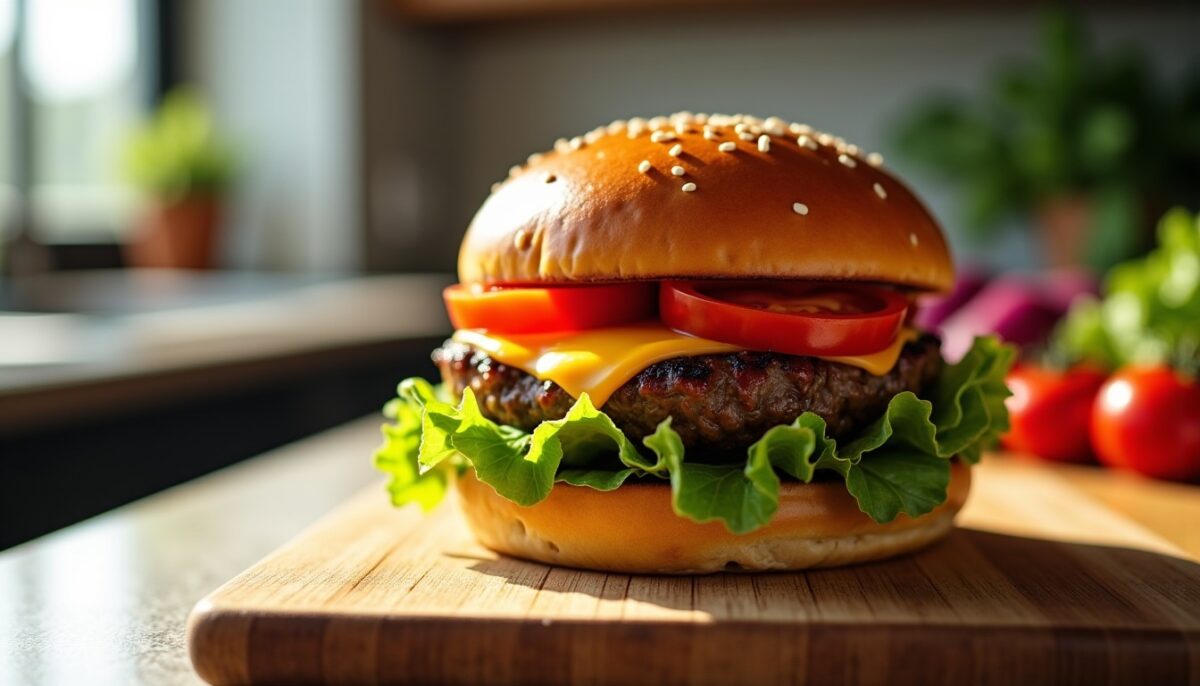 Burger maison : guide étape par étape pour un montage parfait et une préparation réussie Burger maison : guide étape par étape pour un montage parfait et une préparation réussie