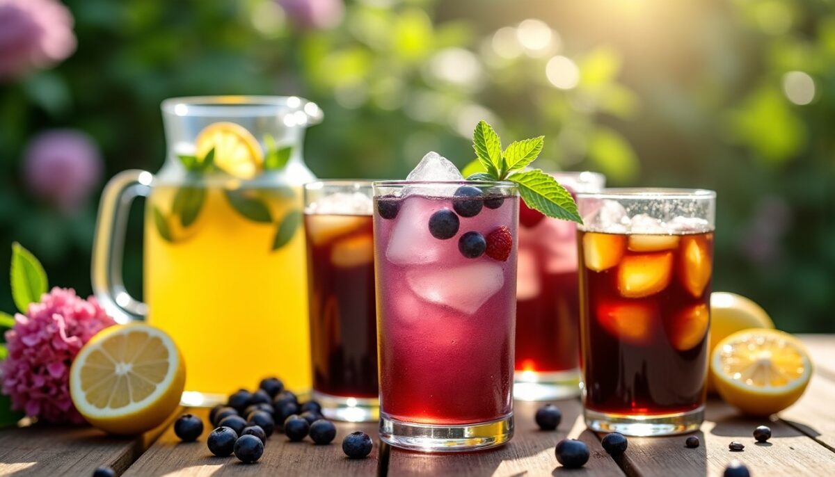 Délices d'été faits maison : limonades, smoothies, thés glacés et cafés rafraîchissants Délices d'été faits maison : limonades, smoothies, thés glacés et cafés rafraîchissants