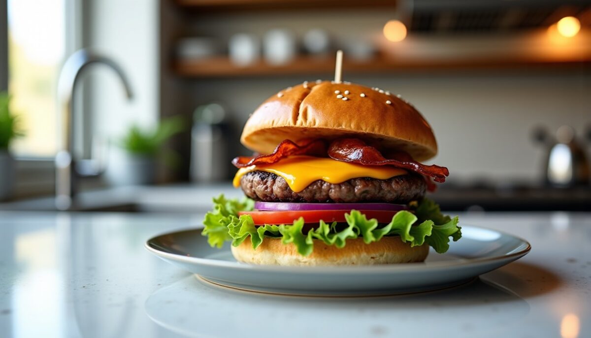 Le guide ultime pour assembler un burger parfait : l'ordre idéal des ingrédients, étape par étape Le guide ultime pour assembler un burger parfait : l'ordre idéal des ingrédients, étape par étape