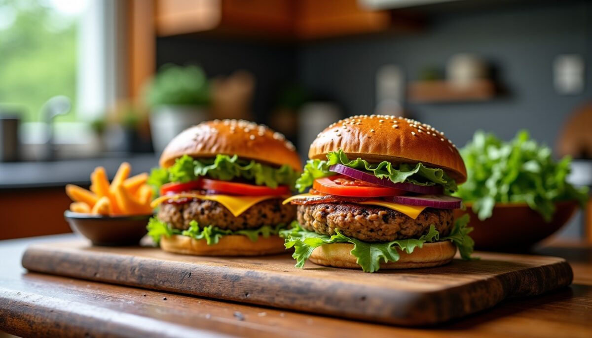 Burgers Végétariens et Vegan : Délices aux Légumineuses, Champignons & Fromages Gourmands Burgers Végétariens et Vegan : Délices aux Légumineuses, Champignons & Fromages Gourmands