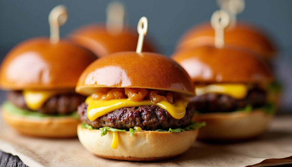 Mini-Burgers au Foie Gras : Une Explosion de Saveurs d'Exception Mini-Burgers au Foie Gras : Une Explosion de Saveurs d'Exception