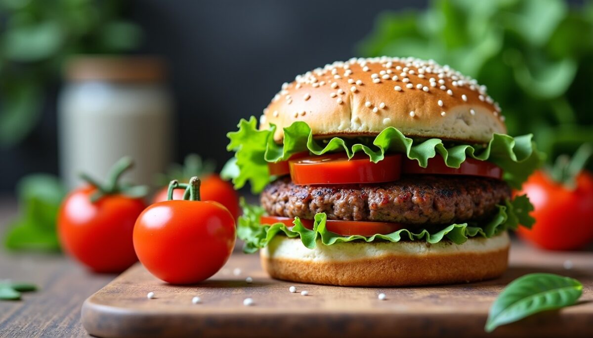 Burger maison healthy : ingrédients essentiels et recette simple pour se régaler sainement Burger maison healthy : ingrédients essentiels et recette simple pour se régaler sainement
