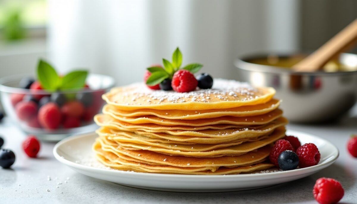 Recette parfaite de crêpes pour 12 personnes : quantités précises, étapes détaillées et astuces infaillibles pour réussir à coup sûr Recette parfaite de crêpes pour 12 personnes : quantités précises, étapes détaillées et astuces infaillibles pour réussir à coup sûr