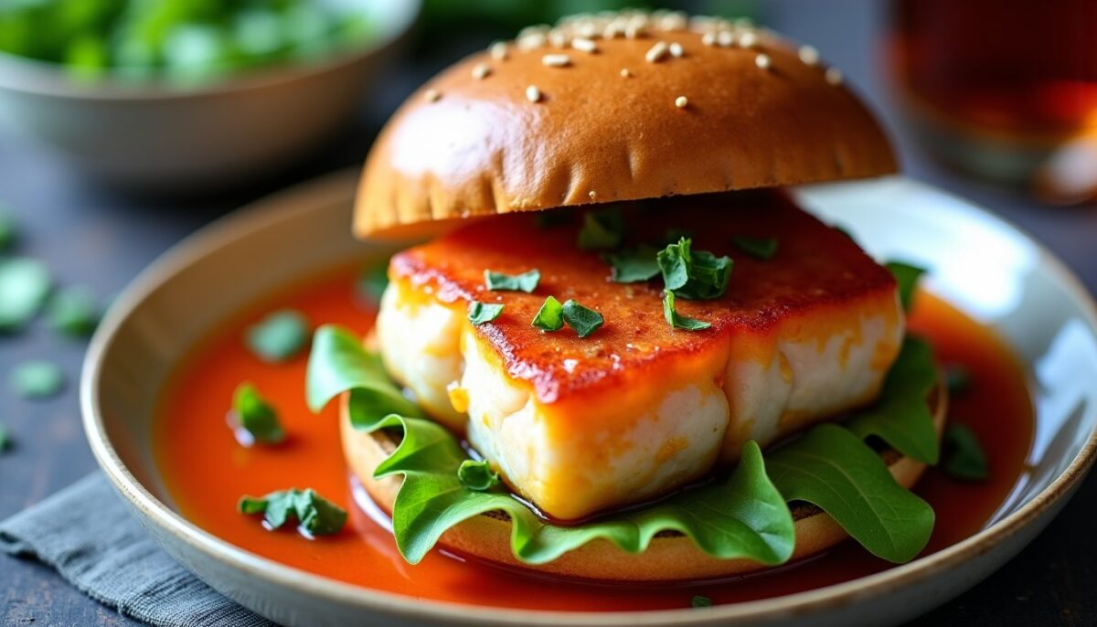 Recette facile et gourmande : la sauce idéale pour sublimer votre burger de poisson Recette facile et gourmande : la sauce idéale pour sublimer votre burger de poisson