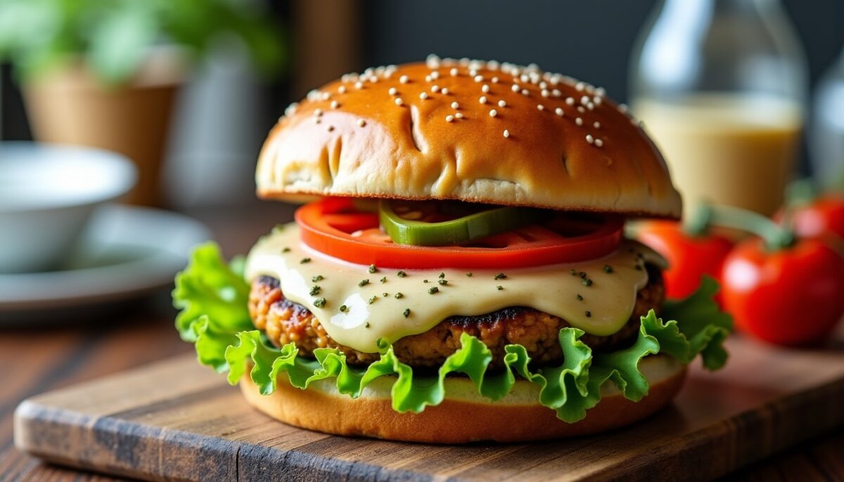 Découvrez la sauce idéale pour sublimer votre burger au poulet : un délice gourmand et plein de saveurs